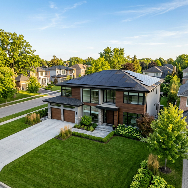 Residential rooftop solar